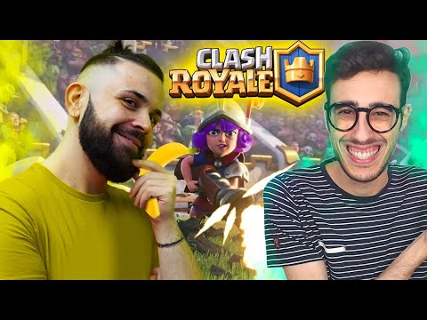 IMPOSSIBILE... VIDEO CON I 2 PLAYER 1 BANANA! CLASH ROYALE