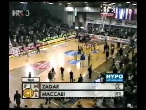 ZD TV I Zadar-Maccabi (Goodyear liga 2002/03, sažetak finala)