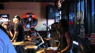 Jesse Mosher painting with CJ Ramone 7.13.14