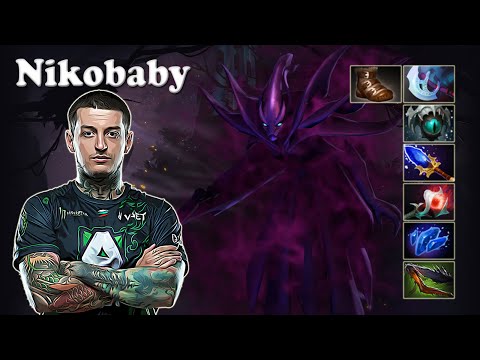 Nikobaby - Spectre Safelane party with Handsken Mars vs YawaR Sniper | Dota 2 7.30b Gameplay