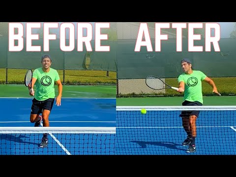 Volley Tennis Lesson with 4.5 NTRP Player
