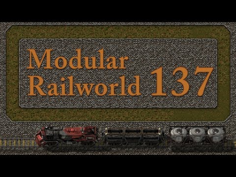 Factorio Modular Railworld #137 - Fixing Here Breaking There