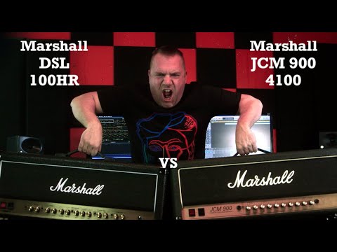 Marshall DSL 100HR vs Marshall JCM 900 4100 |High Gain Amp Shootout