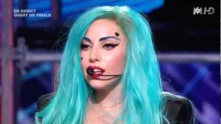 Lady Gaga The Edge of Glory & Judas - X-Factor