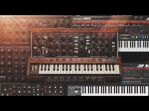 Filter Stepping Comparison - 11 Vintage synth plugins (Model 72, DIVA, MONARK and more)