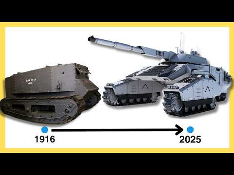 Evolution Of Tanks | 1915 - 2025 | Chronological Timelapse