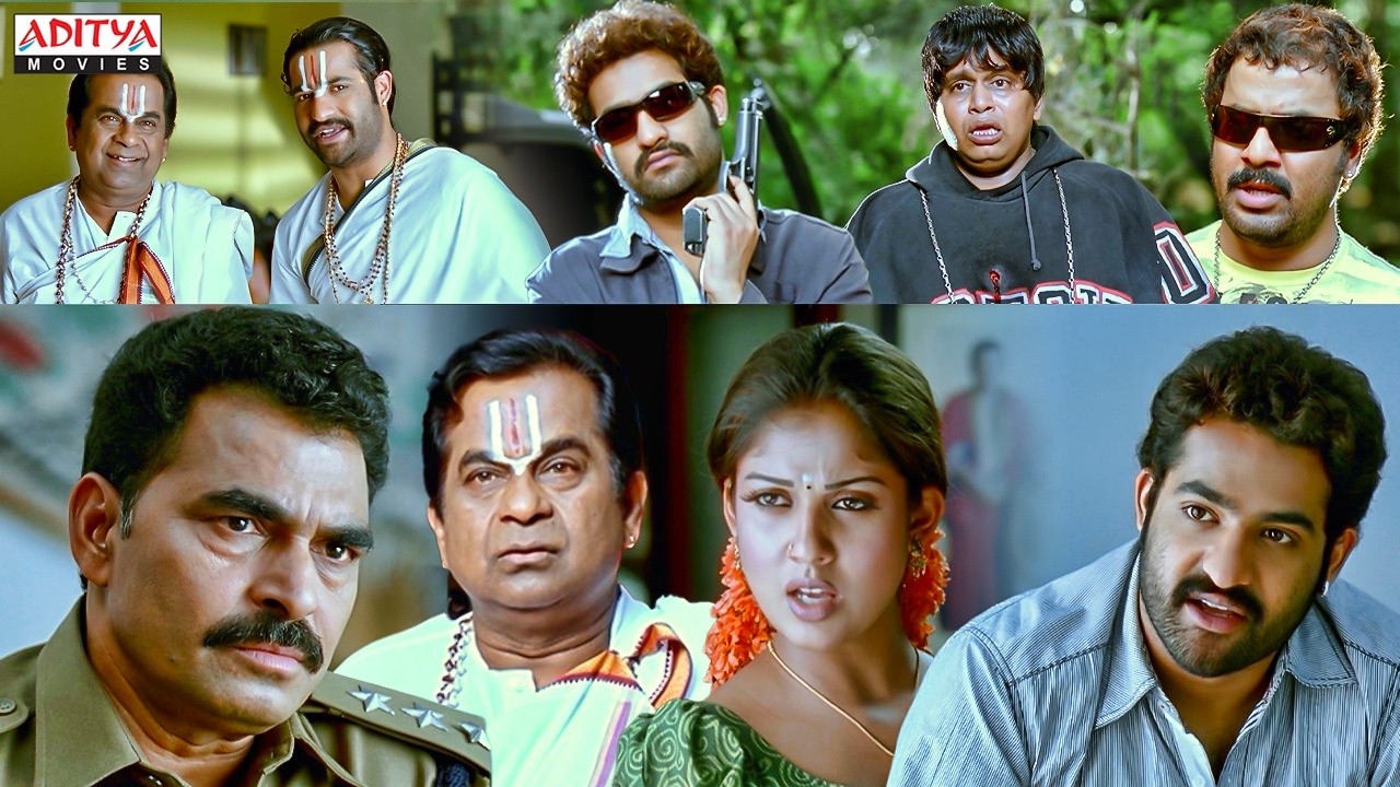 NTR South Superhit Movie Scenes | Judwaa No 1 Movie Scenes | Nayanthara | Brahmanandam