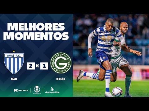 AVAÍ 2 X 1 GOIÁS | MELHORES MOMENTOS | 25ª RODADA BRASILEIRÃO SÉRIE B