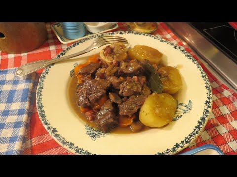 MY BEEF BOURGUIGNON in the old-fashioned Mother Mitraille way, soft and delicious! - TV treats