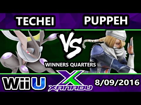 S@X 162 - Techei (Greninja) Vs. Puppeh (Sheik) SSB4 Winners Quarters - Smash Wii U - Smash 4
