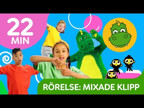Bolibompa Mini: Mixade favoriter: Rörelselek | 22 min
