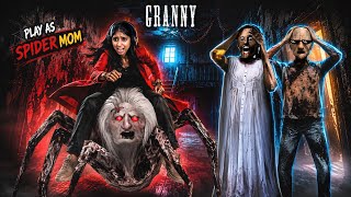 PLAY AS SPIDER MOM IN GRANNY NEW UPDATE 😱!! PLAY AS SPIDER MOM IN GRANNY NEW UPDATE 😱!!