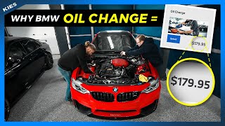 This is why BMW dealerships CHARGE SO MUCH for an OIL CHANGE 🤑