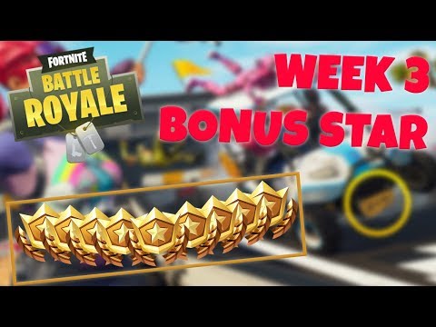 WEEK 3 BONUS STAR LOCATION - SEASON 5 (Fortnite Battle Royale)