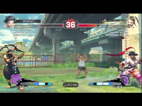 X-DARKSCOPE-X (Makoto) Vs JUNZ_E1 (Ibuki) SSF4 AE Ranked Matches - PSN