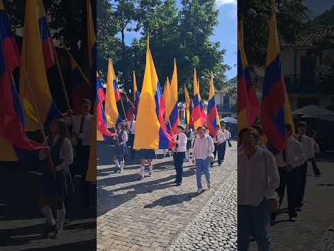 CELEBRACIÓN 20 DE JULIO. GRITO DE INDEPENDENCIA,  DESDE JERICÓ ANTIOQUIA COLOMBIA.  #legadomht