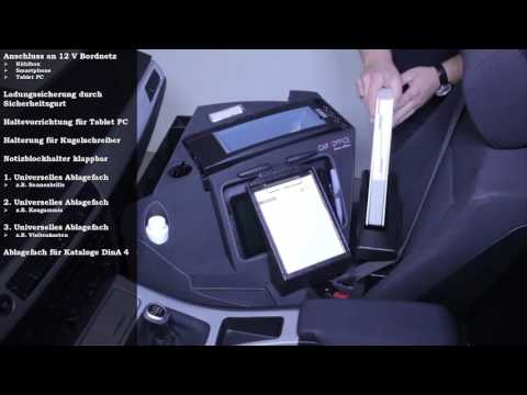 CarOffice | Das mobile Büro für den Beifahrersitz im Auto