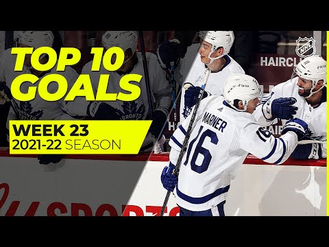 Top 10 Goals from Week 23 of the 2021-22 NHL Season