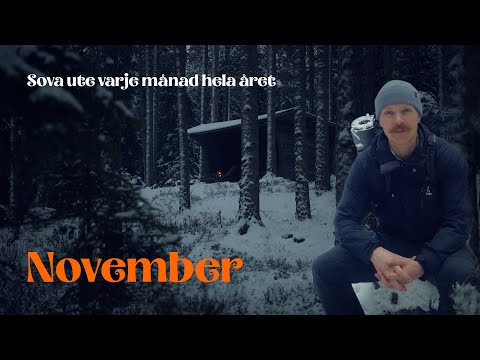 Sova ute varje månad 2025 - November. VINTERN KOM PÅ BESÖK.