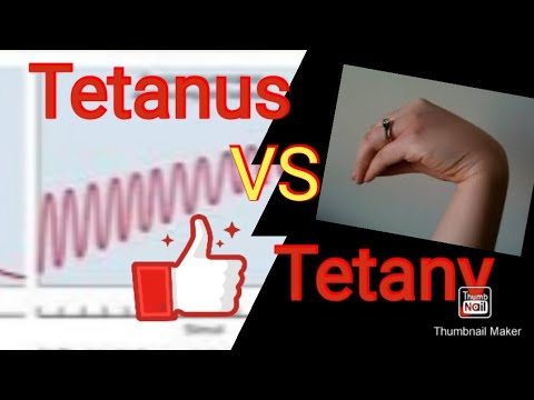 Tetanus and Tetany