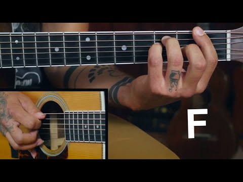 F Barre Chord Exercise for Acoustic Guitar