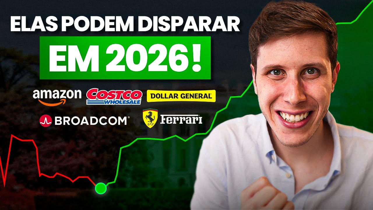 5 Ações com alto potencial para 2026