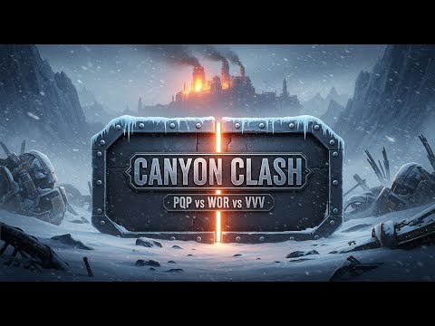 PQP vs VVV vs WOR | CANYON CLASH INSANE CLOSE MATCH!!! [Whiteout Survival]