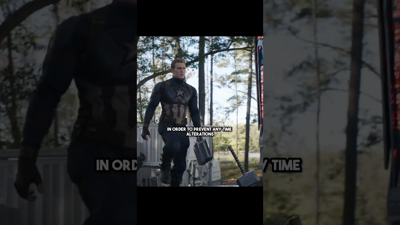 What happened to Mjolnir as Captain America became old? 🤔 #shorts #marvel