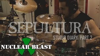 SEPULTURA - Machine Messiah: Studio Diary #2 - Drums (OFFICIAL STUDIO TRAILER)