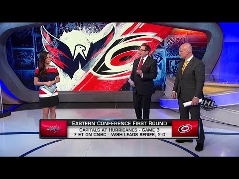 NHL Now:  Capitals` OT Winner:  Breaking down the Capitals` Game 2 overtime goal  Apr 15,  2019