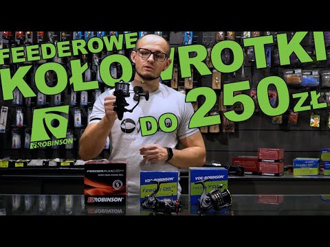 Kołowrotek Robinson Feederman LC FD 456 film wideo