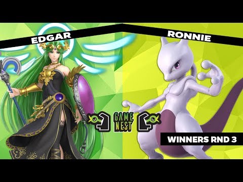 Game Nest Smash It Up: Edgar (Palutena) vs Ronnie (Mewtwo) - Winners Round 3