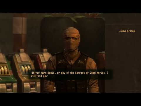 The burned man hunts down the courier