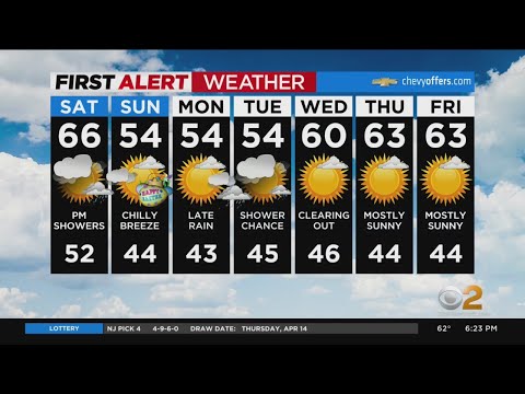 First Alert Forecast: CBS2 4/15 Evening Weather at 6PM