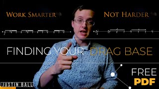 How to Play Concert Snare Drum Drags and Ruffs (How to Find Your Drag Base)