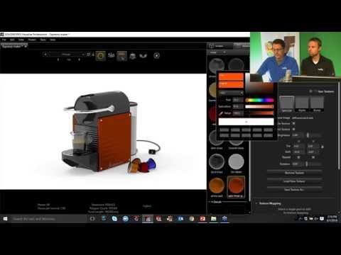 SOLIDWORKS Visualize webinar (Pro tip: Interactive VR's & Panoramas)