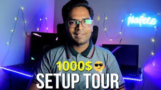 My 1000$ YouTube Setup Tour: A Setup Tour for Beginners