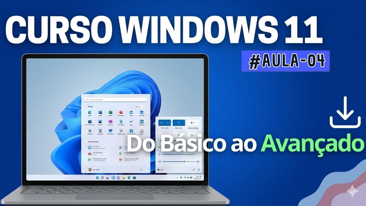 CURSO WINDOWS 11 - AULA 04 CONFIGURAÇÕES DA BARRA DE TAREFAS
