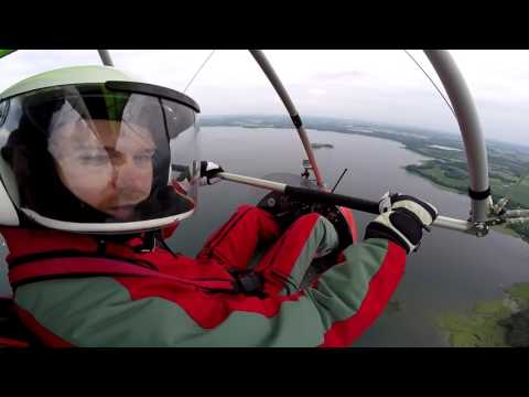 Pan Zdzisław na motolotni :)