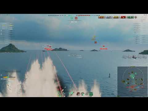 Smolensk T10 Soviet Cruiser | 326k Damage, 3 Kills | World of Warships