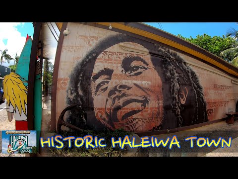HALEIWA | Historic Haleiwa Town | North Shore 🌴 Oahu, Hawaii 4K Virtual Tour