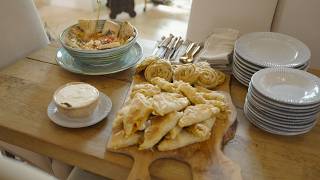Rachael Ray In Tuscany Albanian Pizza with Lidia and Vina EP128