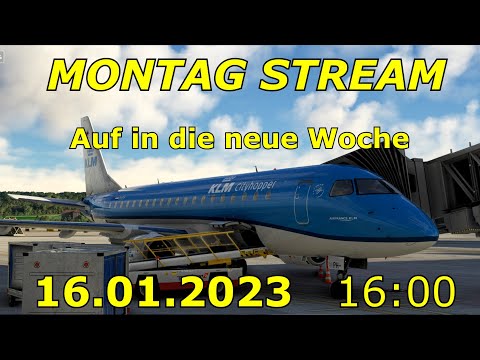 MSFS | IFLY | MONTAG STREAM | KLM OPS | LFSB/EHAM/EGNT