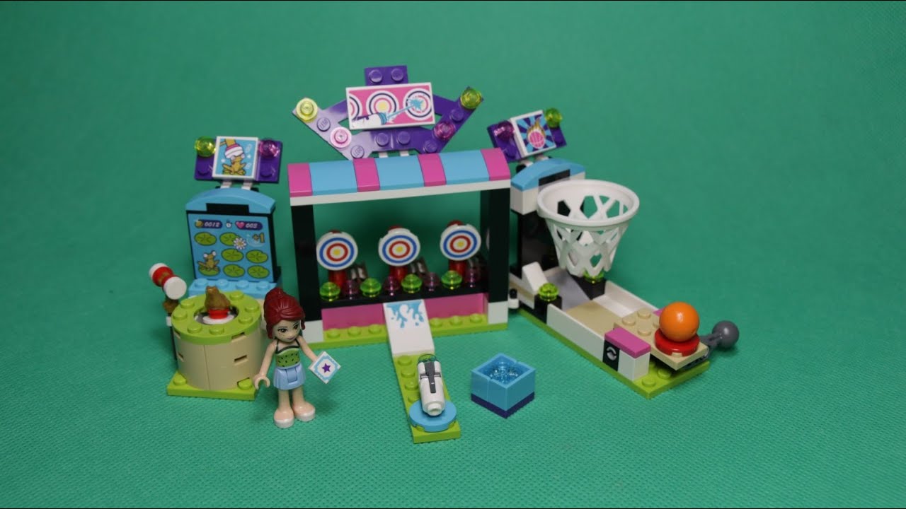 Lego Friends Парк развлечений: игровые автоматы конструктор 41127