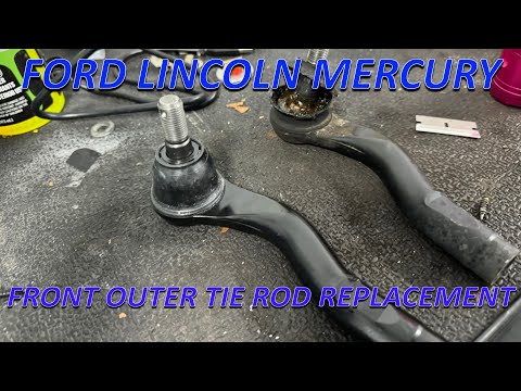 Front outer tie rod replacement in 2006-2012 Ford Fusion, Lincoln MKZ/Zephyr, And Mercury Milan!!