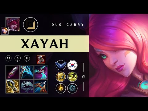 Xayah ADC vs Aphelios - KR Diamond Patch 26.01