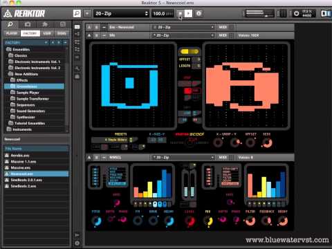 Native Instruments REAKTOR's Newscool - Part 3 - Sequencer Controls I