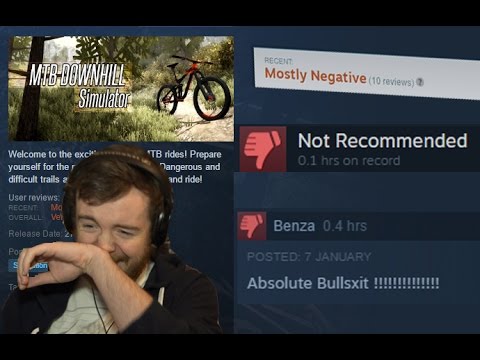 Worst Game On Steam? - MTB Downhill Simulator