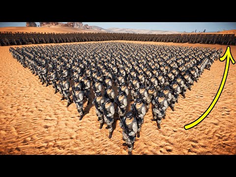 5000 Every Unit vs 1000 Special Forces (Modern Soldiers) — UEBS 2