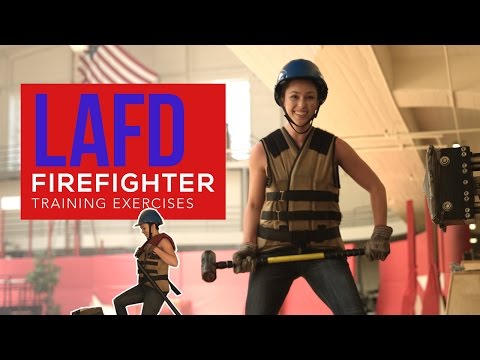 What goes into training to become an LAFD firefighter?